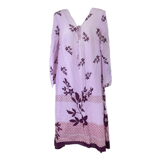 Victoria's Secret Dresses & Skirts - Victoria’s Secret tunic dress floral purples medium